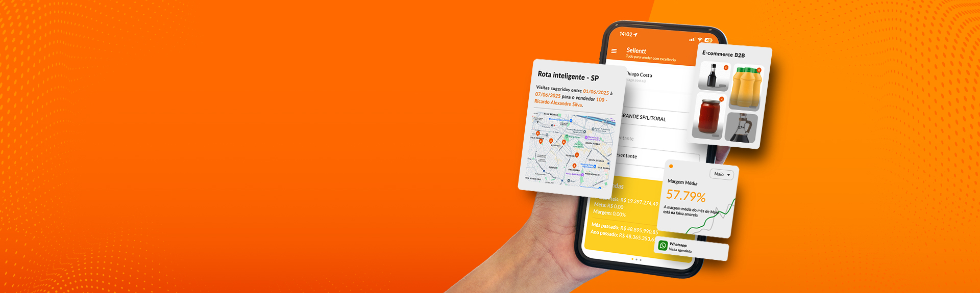 Cliente Sellentt<br>sempre pode mais.