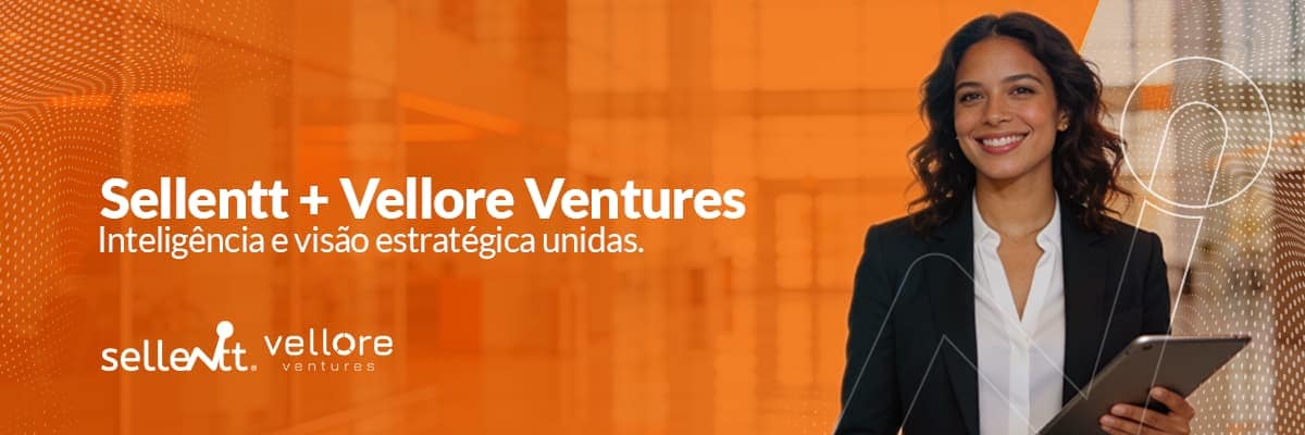 Sellentt e Vellore Ventures anunciam parceria estratégica para evoluir a gestão comercial B2B